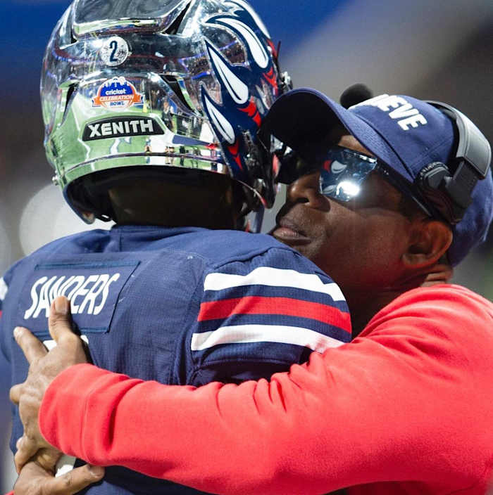 Shedeur and Deion Sanders